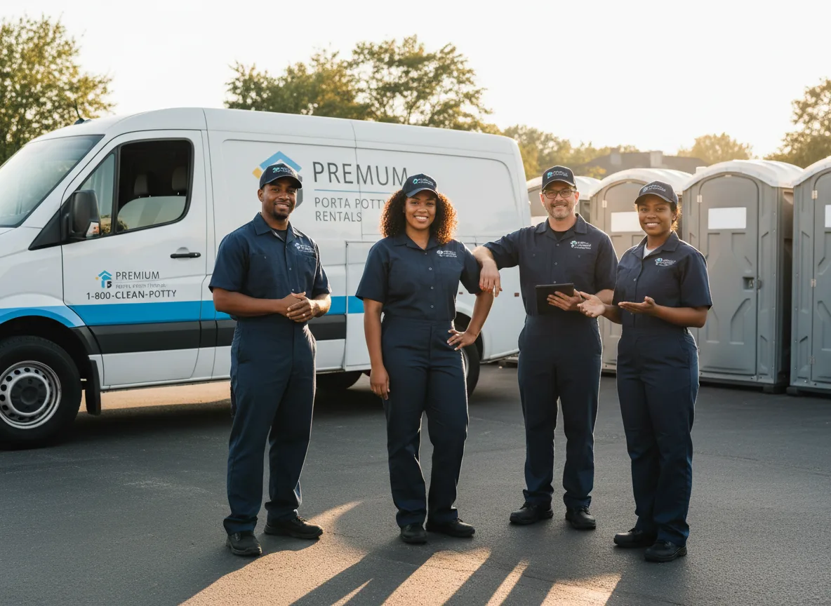 VIP Portable Toilets company in West Liberty, IL